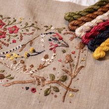 Load image into Gallery viewer, Goldfinch Embroidery Kit