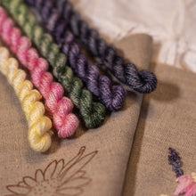 Load image into Gallery viewer, Embroidery Nature Journal Kit Number Two - Wagtails & Daisies