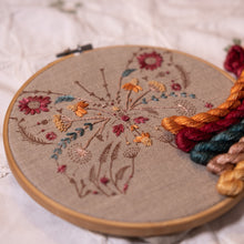 Load image into Gallery viewer, Meadow Flower Butterfly Embroidery Kit *NEW*