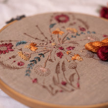 Load image into Gallery viewer, Meadow Flower Butterfly Embroidery Kit *NEW*