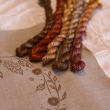Load image into Gallery viewer, The Petal Archives: Autumn's Glow Embroidery Kit