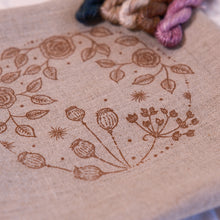 Load image into Gallery viewer, The Petal Archives No.9: Seedheads & Roses Embroidery Kit