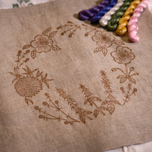Load image into Gallery viewer, Flowers of Autumn - A Petal Archive Embroidery Kit NEW!