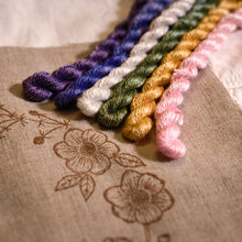 Load image into Gallery viewer, Flowers of Autumn - A Petal Archive Embroidery Kit NEW!