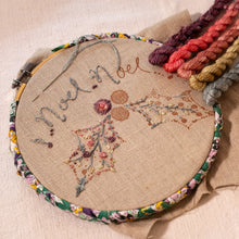 Load image into Gallery viewer, Holly Berries Embroidery Pattern