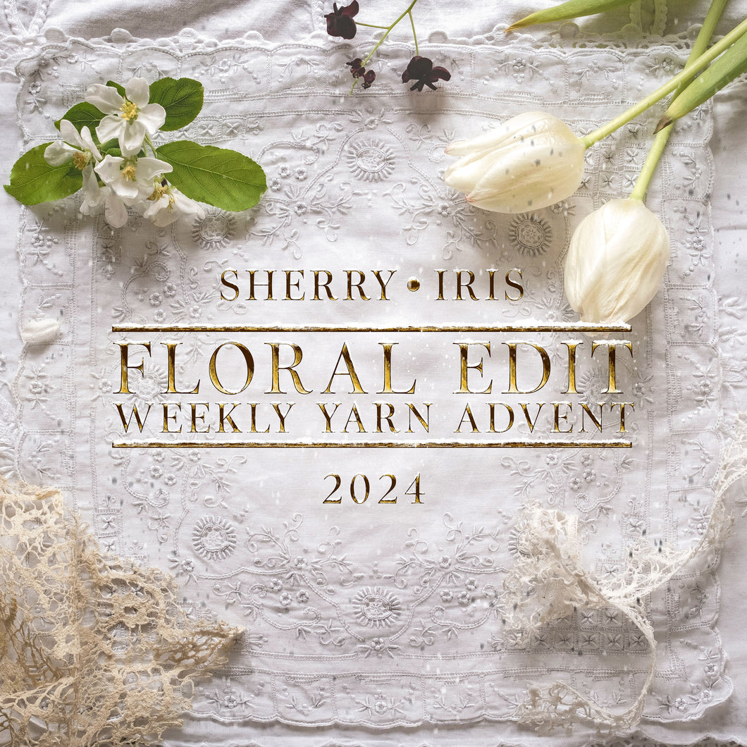 The Floral Edit Weekly Yarn Advent 2024 - Yarn Only Option
