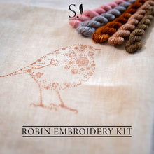 Load image into Gallery viewer, Robin Embroidery Kit PRE ORDER