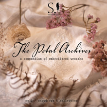 Load image into Gallery viewer, The Petal Archive: No.1 Snowdrops & Hellebores Embroidery Kit