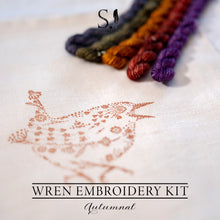 Load image into Gallery viewer, Wren Embroidery Kit PRE ORDER