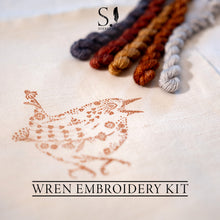 Load image into Gallery viewer, Wren Embroidery Kit PRE ORDER