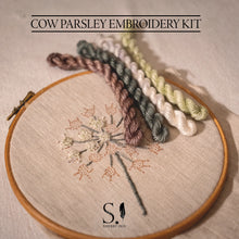 Load image into Gallery viewer, Cow Parsley Embroidery Kit
