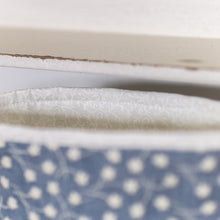 Load image into Gallery viewer, Blue Floral Box Pouch
