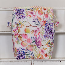Load image into Gallery viewer, Cottage Garden Drawstring Project Bag PRE ORDER
