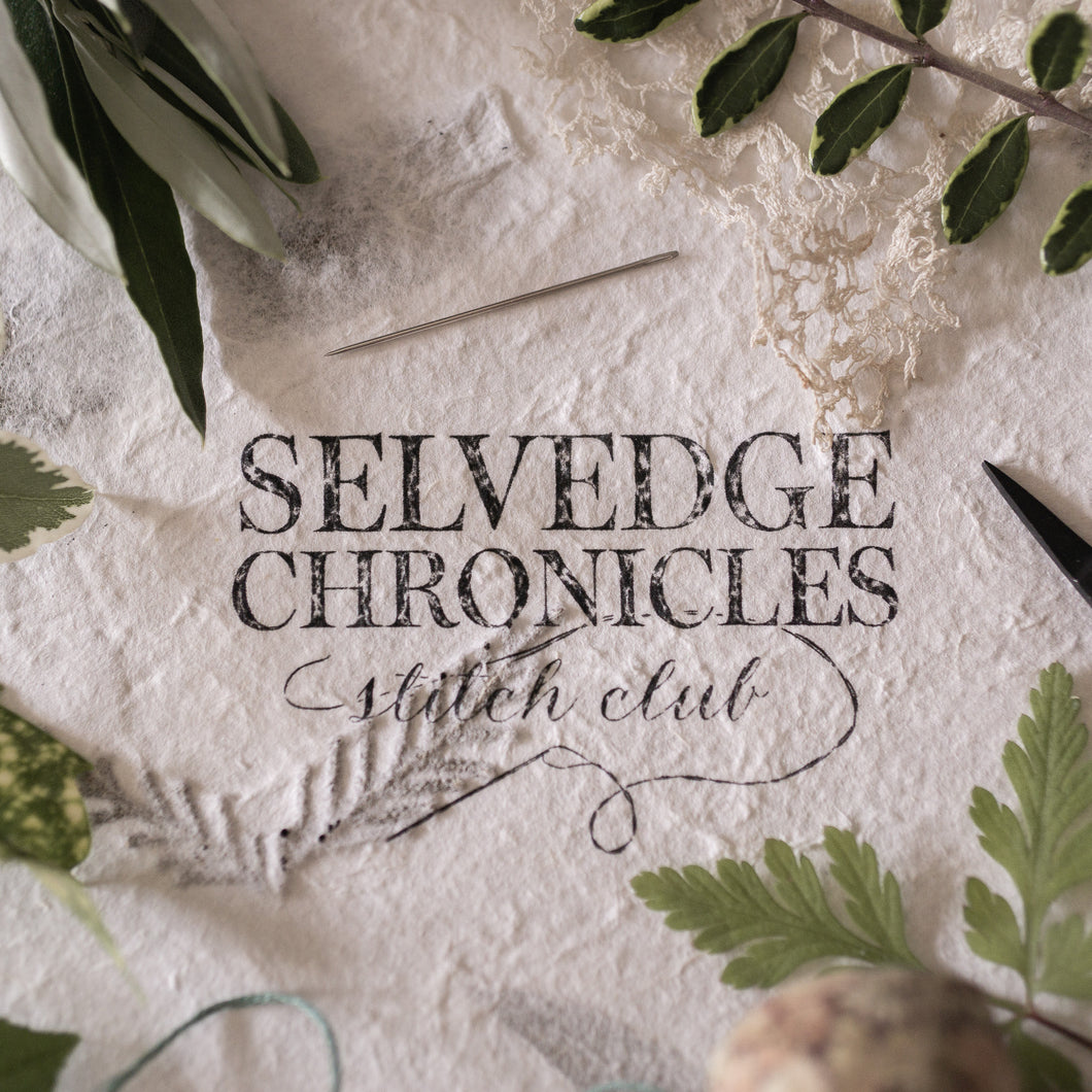 Selvedge Chronicles Stitch Club No1: Foliage