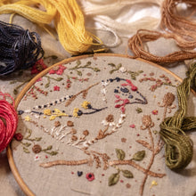 Load image into Gallery viewer, Goldfinch Embroidery Kit
