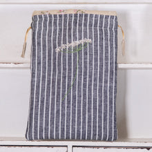 Load image into Gallery viewer, Cow Parsley Hand Embroidered Notions Pouch
