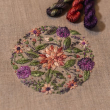 Load image into Gallery viewer, Dahlia Days Embroidery Kit
