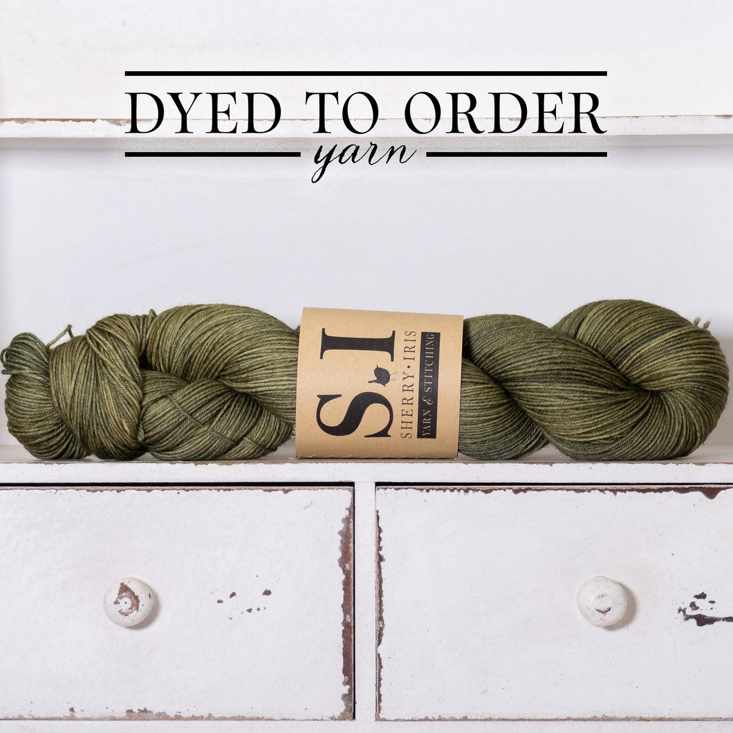Tree Moss - Sock/DK - Dyed to Order