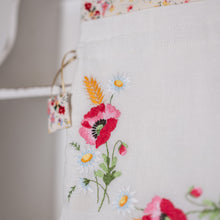 Load image into Gallery viewer, Vintage Hand Embroidered project bag
