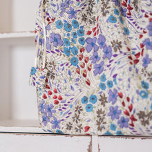 Load image into Gallery viewer, Floral Drawstring Project Bag

