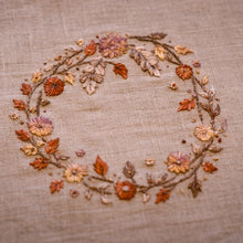 Load image into Gallery viewer, The Petal Archives: Autumn's Glow Embroidery Kit
