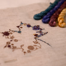 Load image into Gallery viewer, Threaded Leaf Autumn Embroidery Kit NEW!
