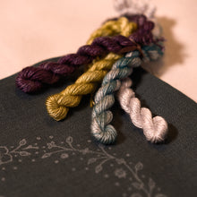 Load image into Gallery viewer, The Petal Archive: No.1 Snowdrops &amp; Hellebores Embroidery Kit NEW COLOURWAY!
