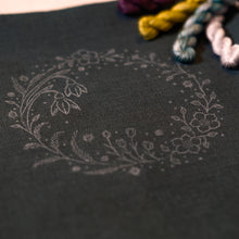Load image into Gallery viewer, The Petal Archive: No.1 Snowdrops &amp; Hellebores Embroidery Kit NEW COLOURWAY!
