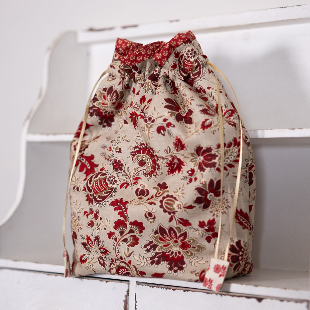 Home Sweet Home Drawstring Project Bag