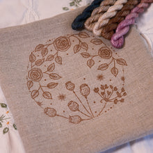 Load image into Gallery viewer, The Petal Archives No.9: Seedheads &amp; Roses Embroidery Kit
