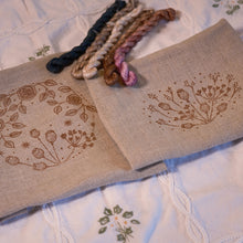 Load image into Gallery viewer, The Petal Archives No.9: Seedheads &amp; Roses Embroidery Kit
