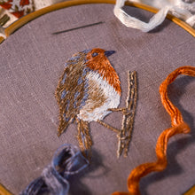 Load image into Gallery viewer, Robins Embroidery Kit
