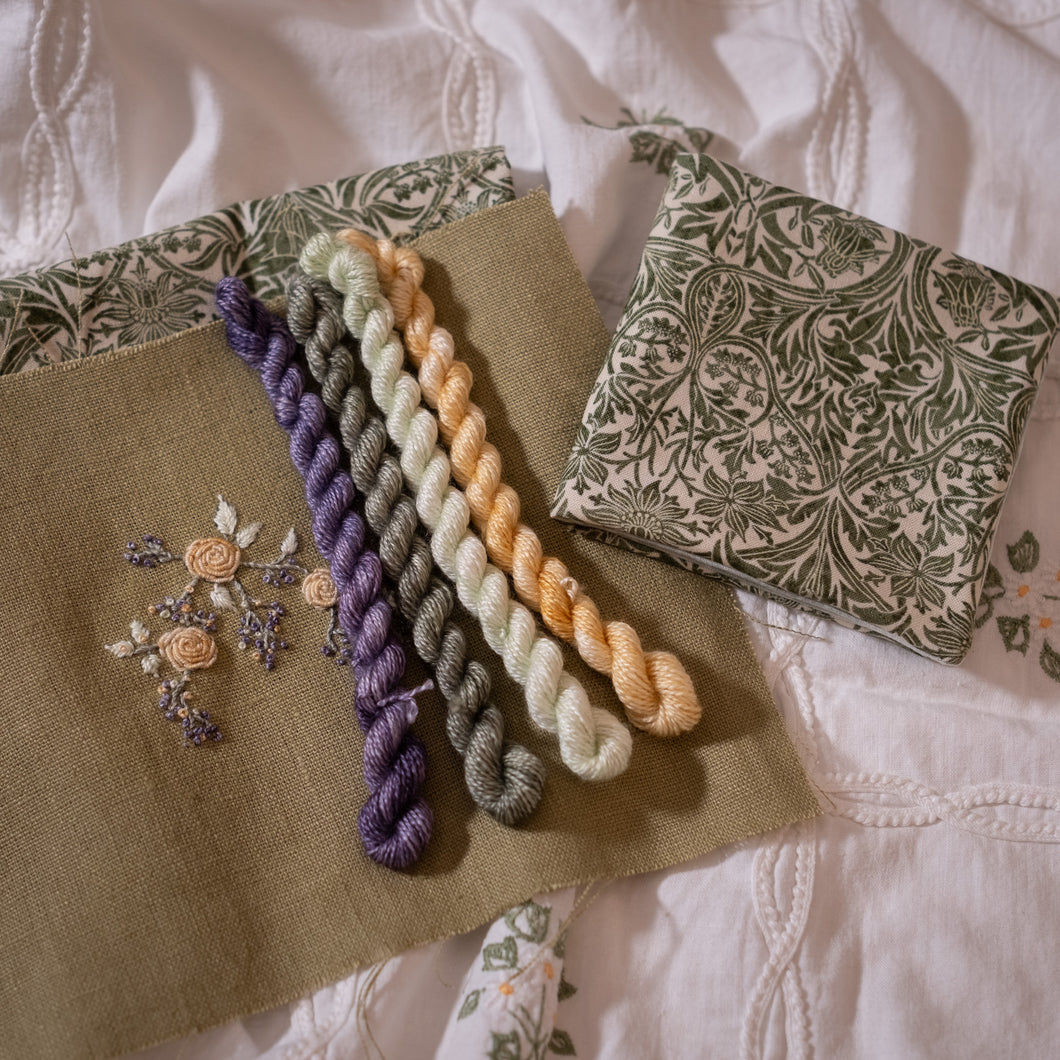Pincushion Kit and Needle Book - The Sweetest Flower