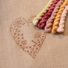 Load image into Gallery viewer, Heart Embroidery Kit
