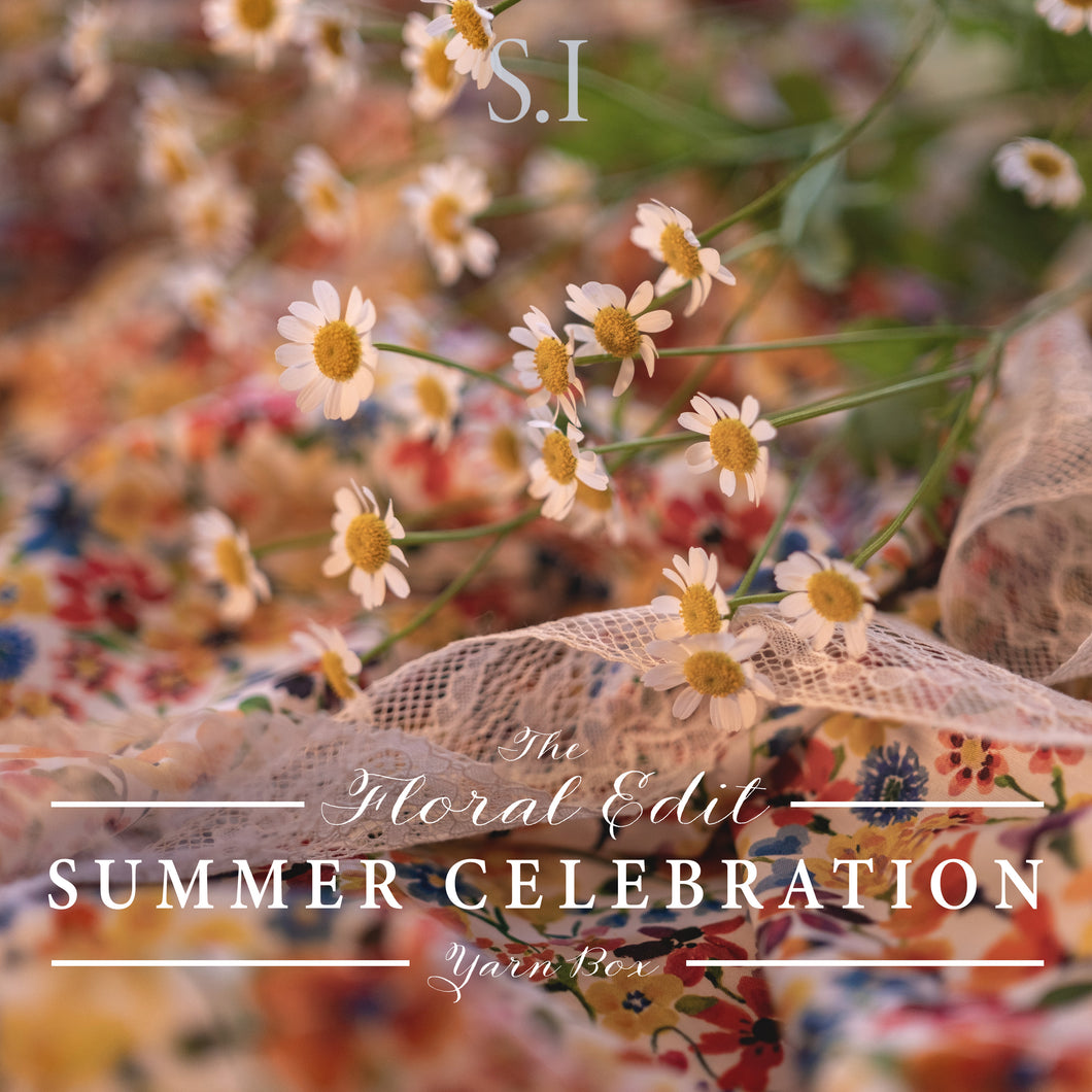 The Floral Edit - Summer Celebration Yarn Box 2025