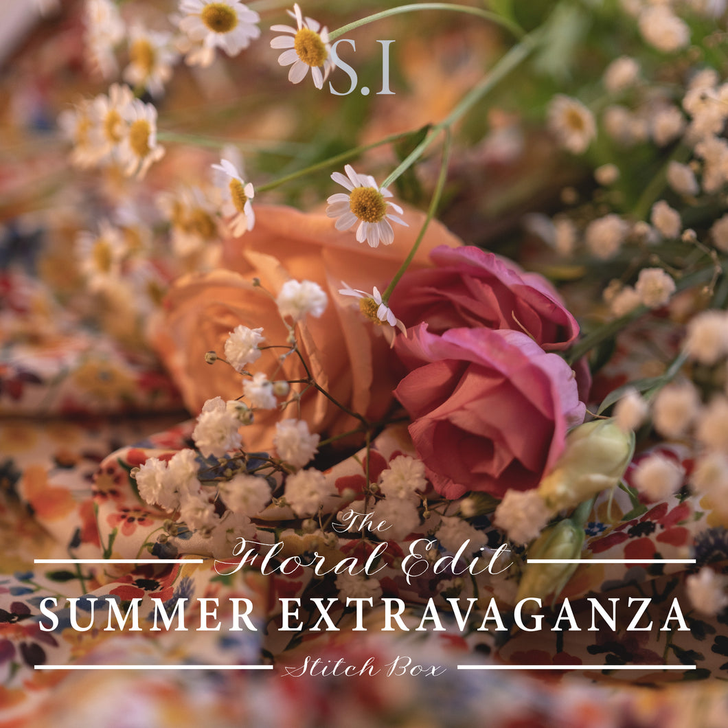 The Floral Edit - Summer Extravaganza Stitch Box 2025