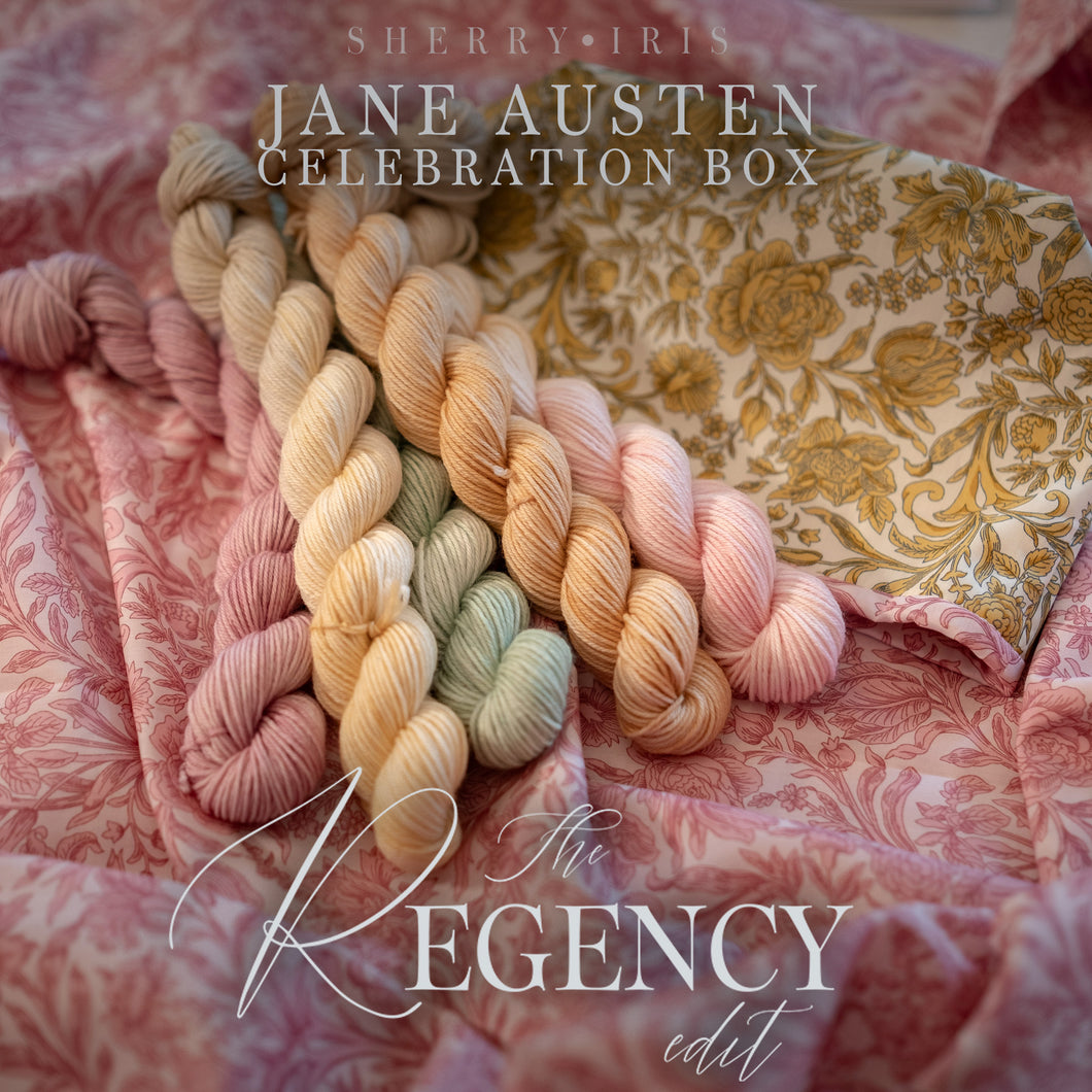 The Regency Edit Yarn Box- A Jane Austen Celebration