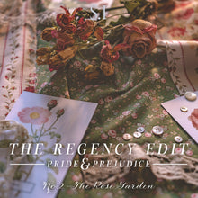 Load image into Gallery viewer, The Regency Edit Yarn Box- Pride &amp; Prejudice: The Rose Garden
