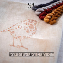 Load image into Gallery viewer, Robin Embroidery Kit
