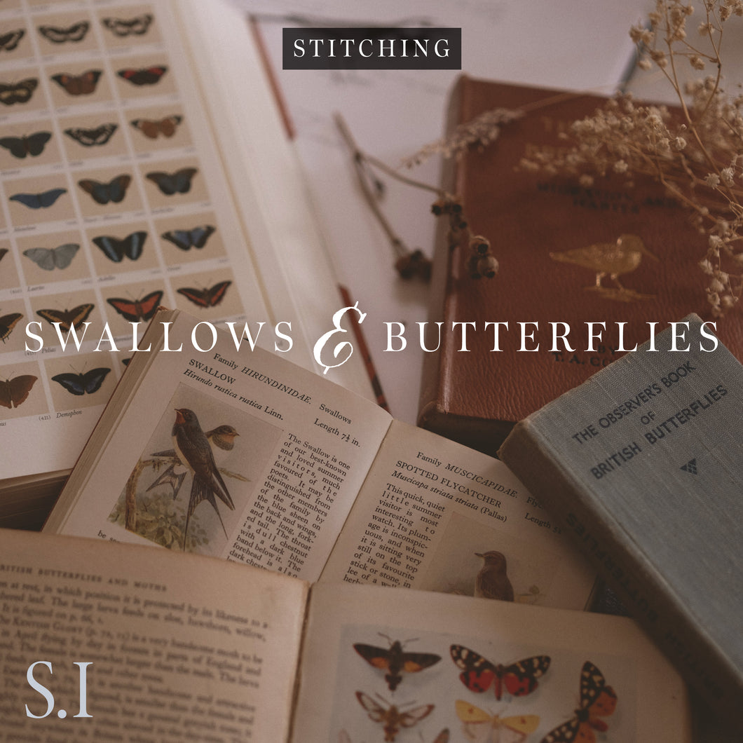 Swallows & Butterflies Stitch Box