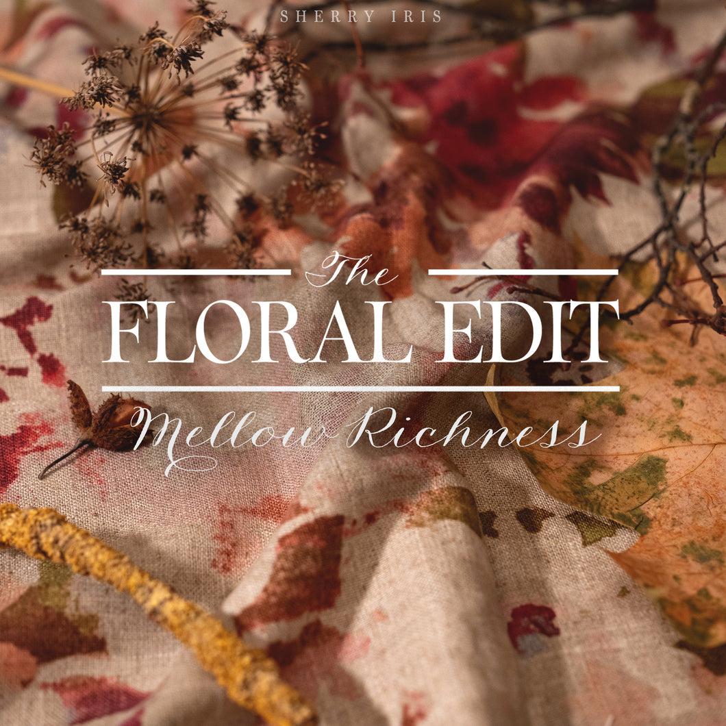 The Floral Edit - 'Mellow Richness' A Stitch Box for Autumn