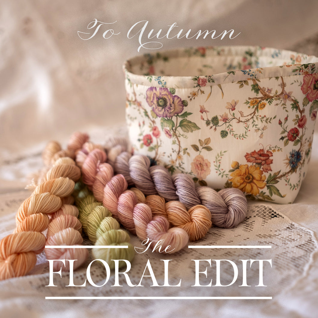 The Floral Edit - 'To Autumn' Yarn Box 2025