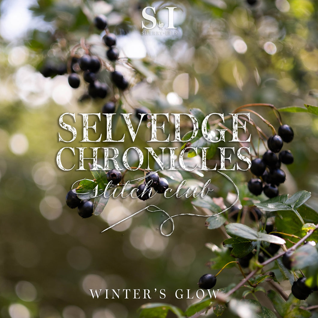 Selvedge Chronicles Stitch Club No4: Winter's Glow