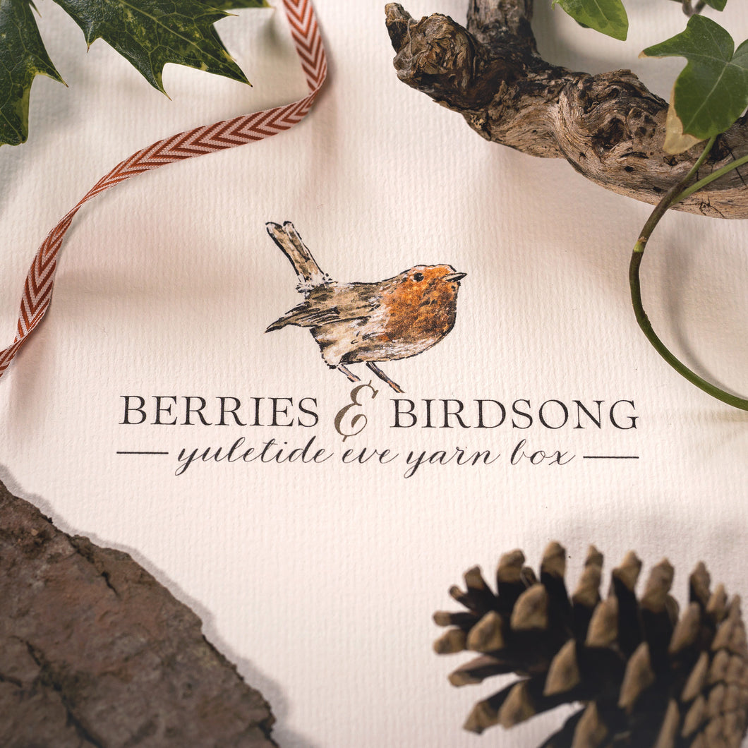 Berries & Birdsong Yuletide Eve Yarn Box
